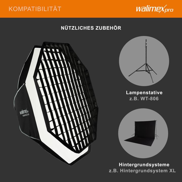 Image du produit Walimex pro Essential Octa 120 (Boîte à lumière, 120 cm)