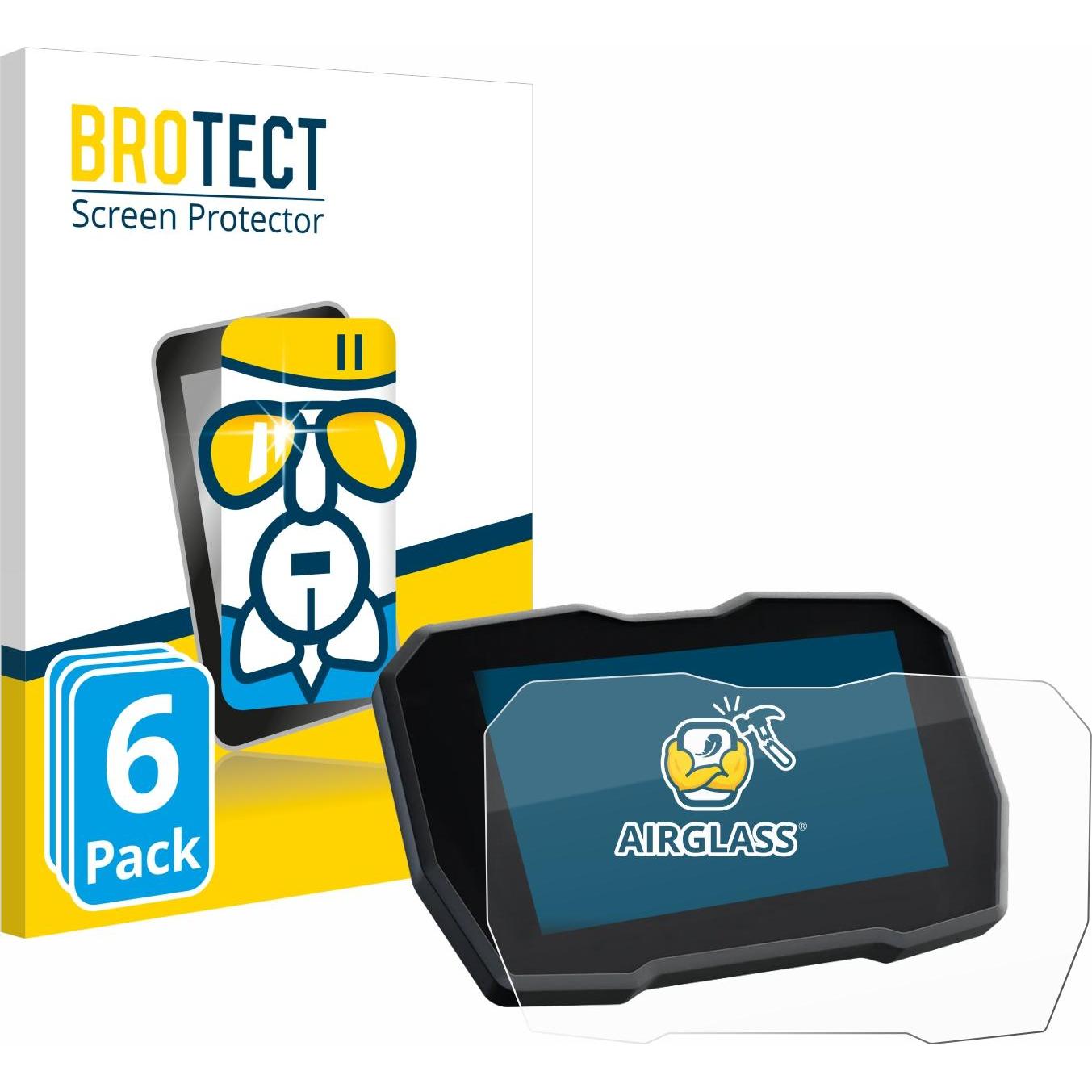 Thumbnail - BROTECT, Fahrzeug Navigation Zubehör, Schutzglas Schutzfolie Displayschutz Display Schutz Glas Folie klar