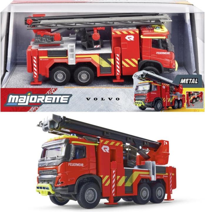 Actual product image Majorette Volvo Truck Fire Engine