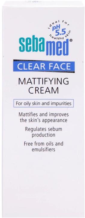 Actual product image Sebamed Clear Face Mattifying (50 ml, Day cream)