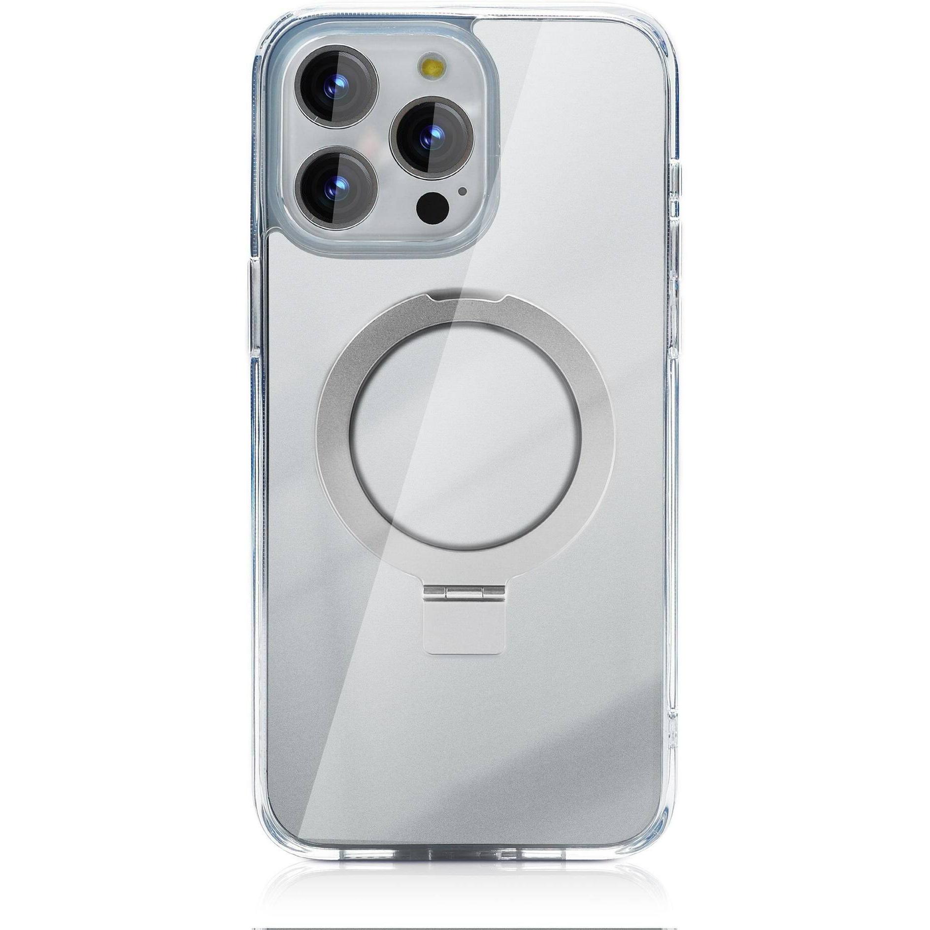 Nevox StyleShell SHOCKFlex mit Standfunktion iPhone 16 Pro (Apple iPhone 16 Pro), Smartphone Hülle, Transparent