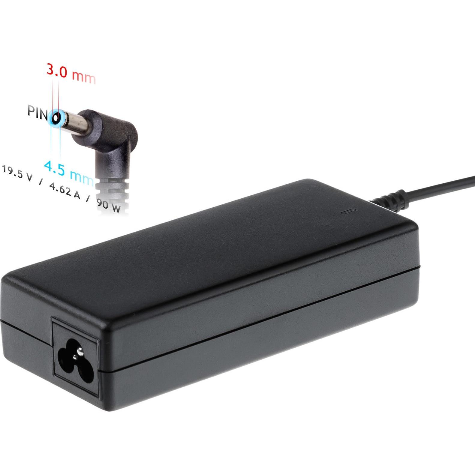Akyga AK-ND-26 - Notebook - Indoor - 100 - 250 V - 50 - 60 Hz - 90 W - 19.5 V (90 W), Notebook Netzteil, Schwarz