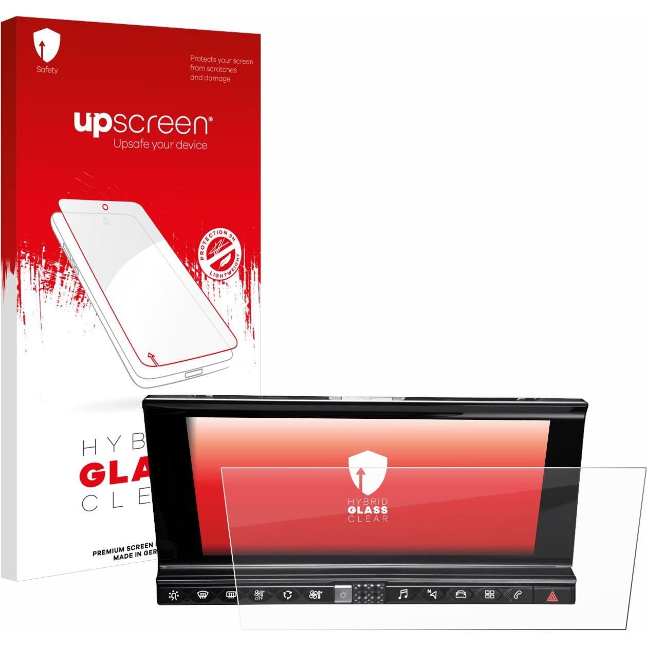 upscreen, Fahrzeug Navigation Zubehör, Schutzglas Schutzfolie Glas Folie Displayschutz klar
