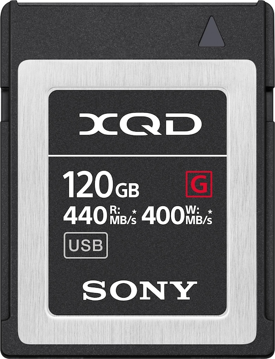 Actual product image Sony XQD G Series (120 GB, XQD)