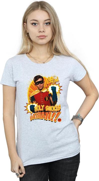 Produktbild Batman TV Serie Holy Smokes Baumwolle TShirt (L)