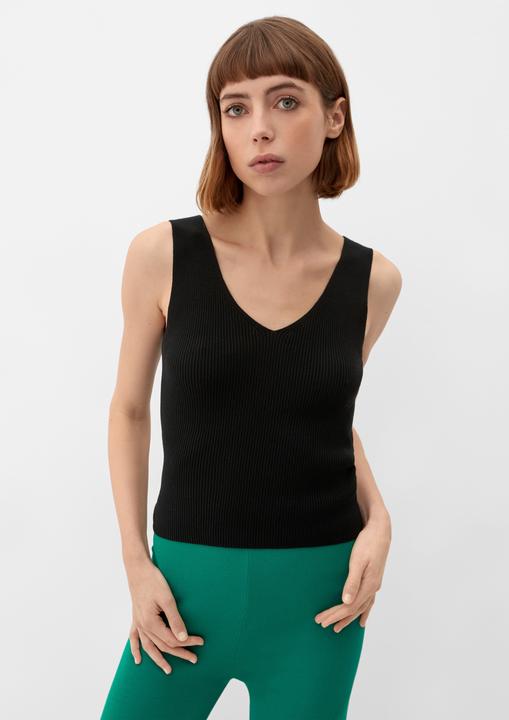 Produktbild S.Oliver Strickpullunder Stricktop aus Viskosemix (46)