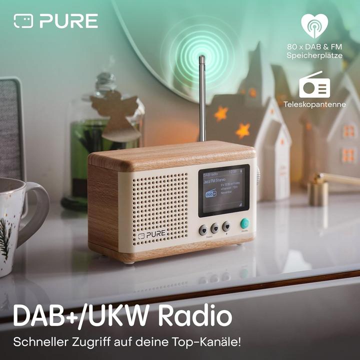 Productafbeelding Pure Klassieke Mini (DAB+, FM, Bluetooth)