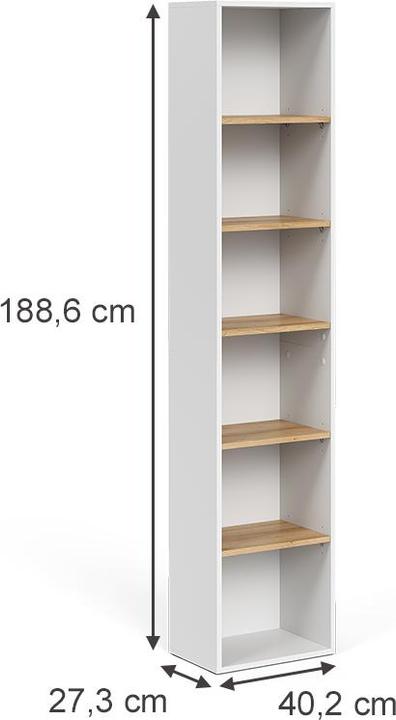 Actual product image Vicco Viktor (40.20 x 27.30 x 188.60 cm)