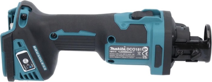 Actual product image Makita DCO 181 RT1 Battery rotary cutter 18 V 32000 rpm brushless + 1x battery 5.0 Ah + charger