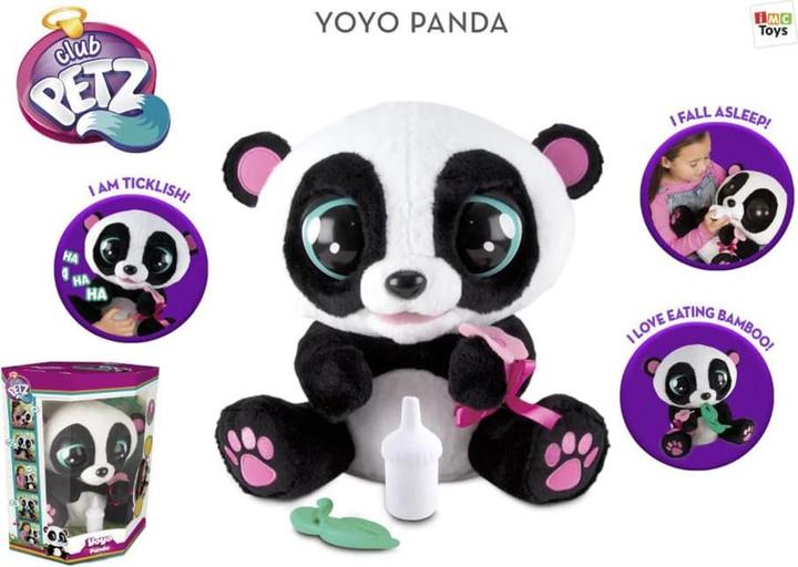 Actual product image Spectron Yoyo Panda Interactive plush toy (32 cm)