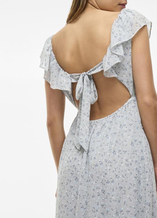 Image du produit Vila Ärmelloses Rüschen Maxikleid (40)