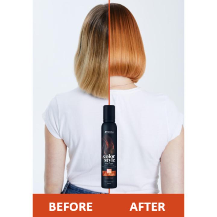 Immagine prodotto Indola Colore Stile Mousse Rame 200 ml (Agente schiumogeno, 200 ml)
