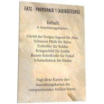 Fryxgames Fate: AusrüStung Promo-Pack (Tedesco, 1 - 4 Giocatori)