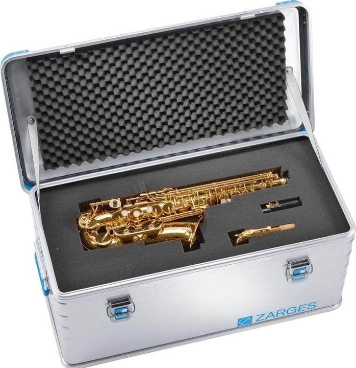 Produktbild Zarges Würfelschaum-Set, für Inhalt 81 l, Innenmass LxBxH 750x350x310 mm (1 Stk.)