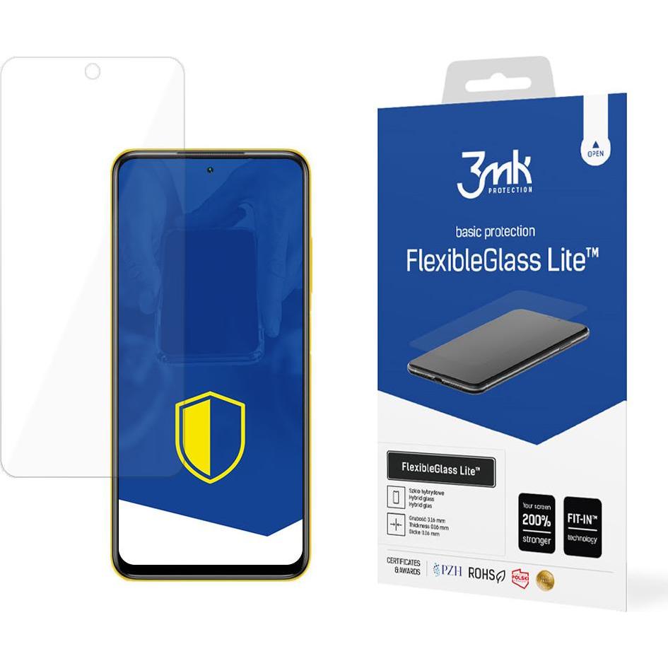 3MK hybrid glass FlexibleGlass Lite for Xiaomi POCO M3 Pro 5G (1 Stück, Xiaomi Poco M3 Pro), Smartphone Schutzfolie
