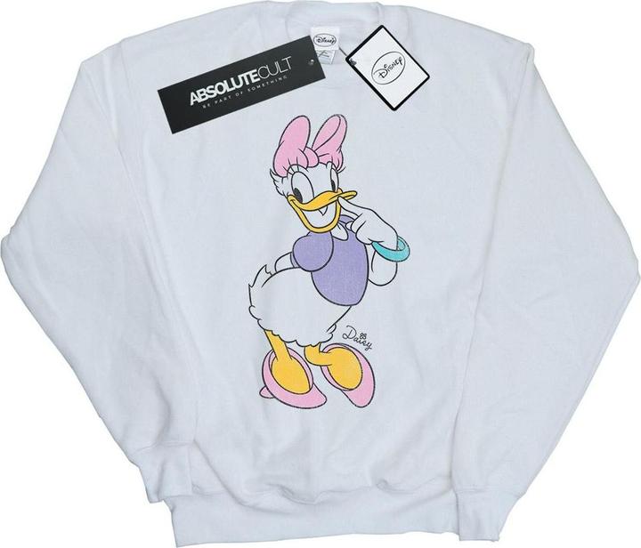 Actual product image Disney Mens Classic Daisy Duck Sweatshirt (L)