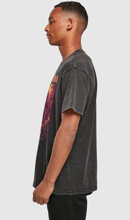 Produktbild Merchcode Iron Maiden - Mummy Acid Washed Heavy Oversized Tee - 114469 (S)