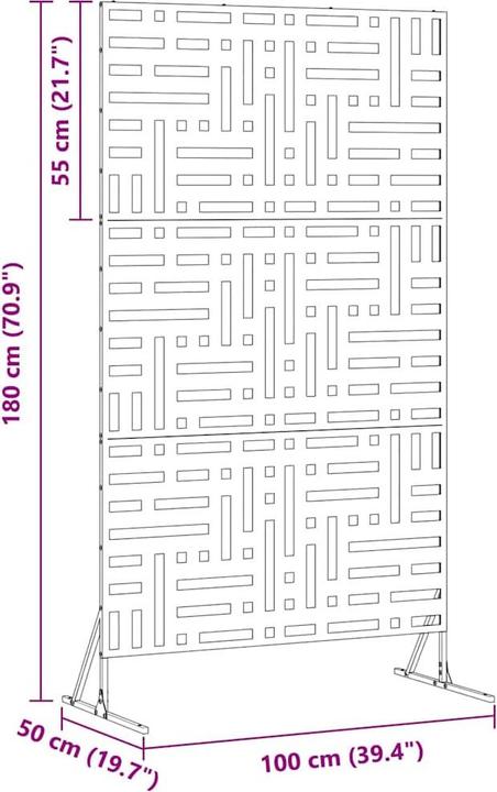 Produktbild vidaXL Sichtschutz
