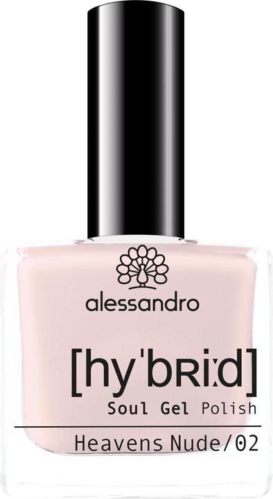 Immagine prodotto Alessandro Smalto per unghie Hybrid 102 Heavens Nude (Nude, Smalto per unghie effetto gel)