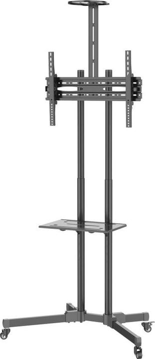 Immagine prodotto Techly Carrello TV per TV LCD LED 37-70 pollici 93,98-177,8 cm nero con ripiano (Universale, 70", 50 kg)