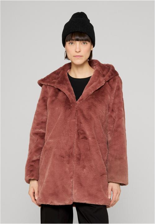 Produktbild Urban Classics Ladies Hooded Teddy Coat (4XL)
