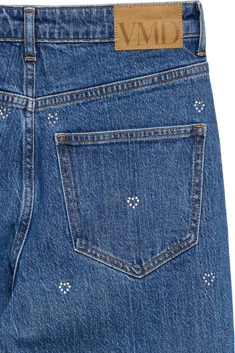 Actual product image Vero Moda VMTESSA Hohe Taille Weiter Beinschnitt Jeans Weit geschnitten (W26/L34)