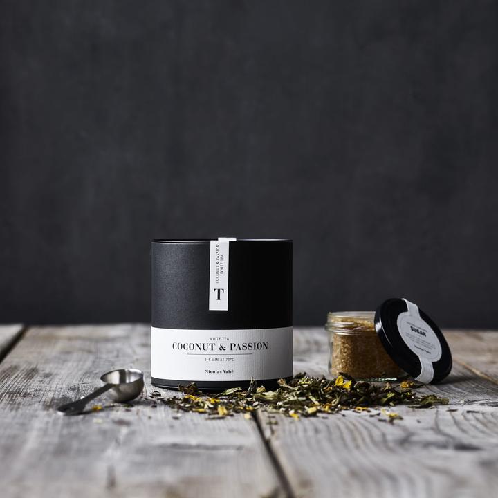 Actual product image Nicolas Vahé White Tea Coconut Passion Fruit (100 g)