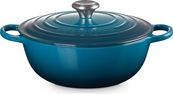 Le Creuset La Marmite (26 cm, Bräter + Schmortopf, Gusseisen)