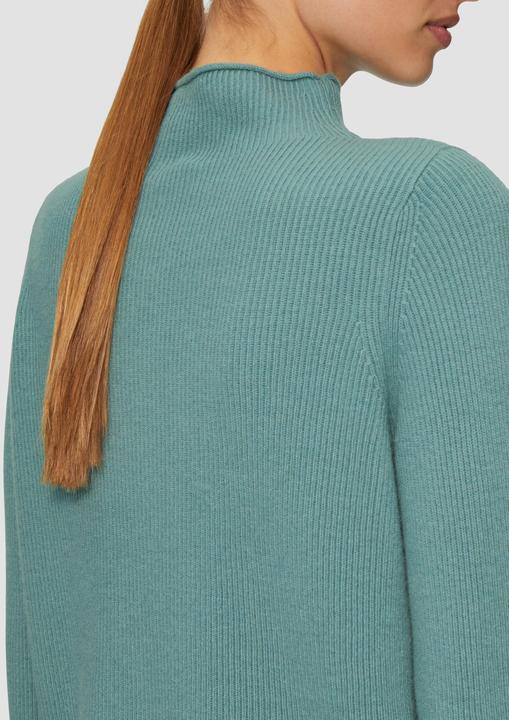 Immagine prodotto s.Oliver Strickpullover Turtleneck-Pullover aus Wollmischung (32)