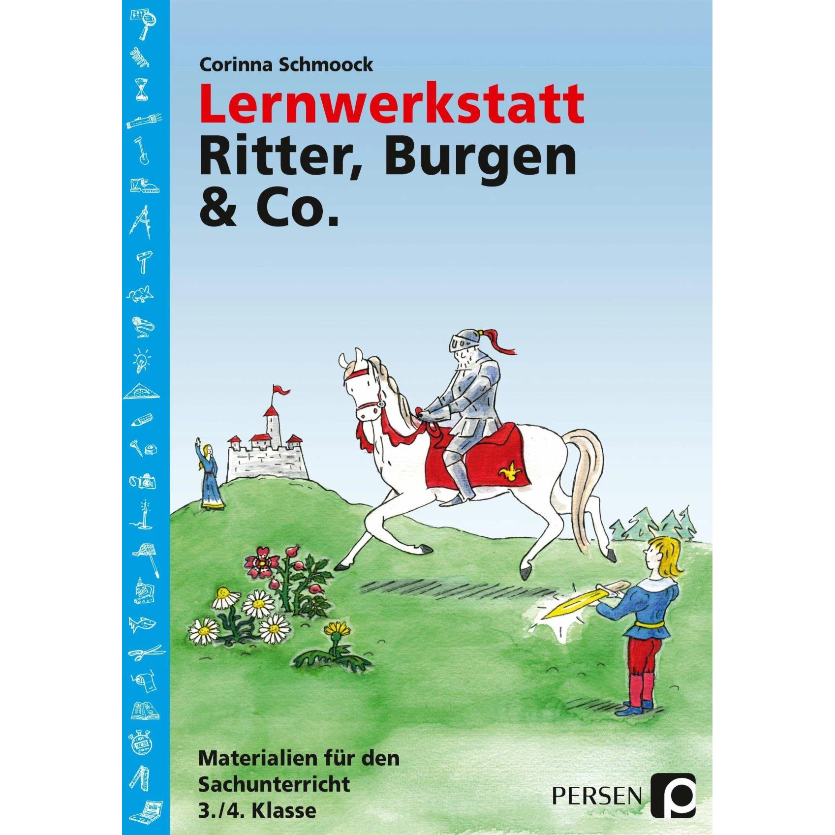 Lernwerkstatt Ritter, Burgen & Co, Schulbücher von Corinna Schmoock