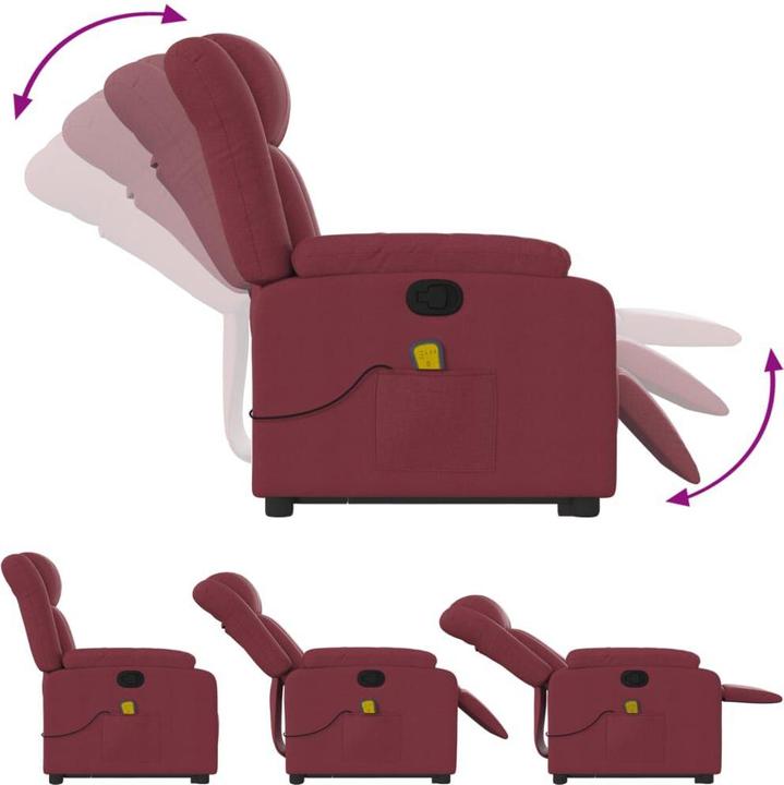 Image du produit vidaXL Massagesessel mit Aufstehhilfe