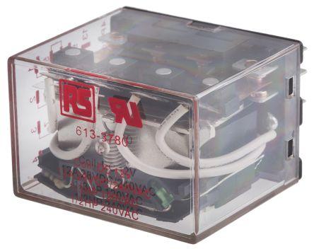 Produktbild RS PRO Relais 10A 12VDC 4-Wechsler