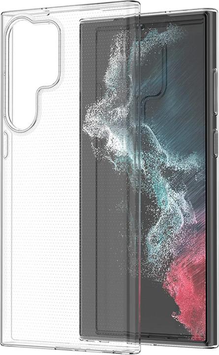 Actual product image Hurtel Ultra Clear 0.5mm case Samsung Galaxy S23 Ultra thin cover transparent (Samsung Galaxy S23 Ultra)