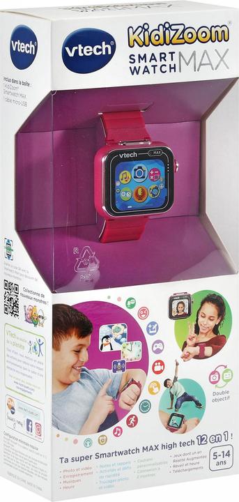 Produktbild VTech KidiZoom Smartwatch MAX framboise (224 mm)