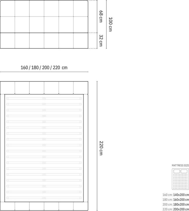 Immagine prodotto Micadoni Bellis (200 x 200 cm)