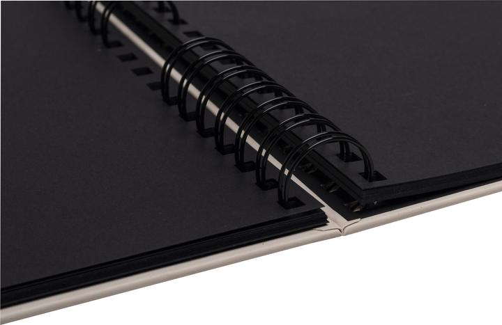 Actual product image Exacompta Album photo à spirales 50 pages noires Instants - Rose (32 x 22 cm)