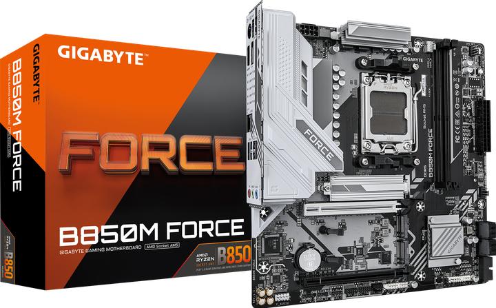 Productafbeelding Gigabyte Moederbord|AMD B850|SAM5|Micro-ATX|geheugen DDR5|geheugensleuven 2|B850MFORCE