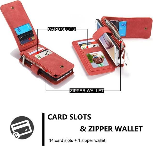 Actual product image Caseme Leather case with wallet (Samsung Galaxy S6 Edge)