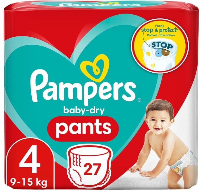 Produktbild Pampers Pants (Gr. 4, Tragepack, 27 Stück)