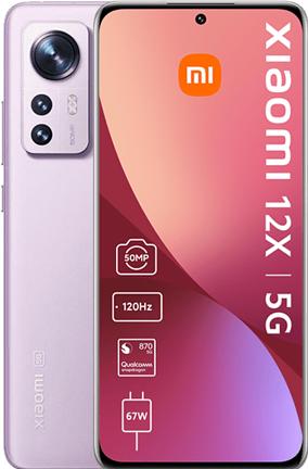 Actual product image Xiaomi 12X (128 GB, Purple, 6.28", Dual SIM, 5G)