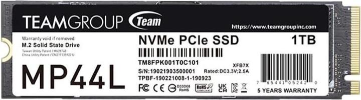 Immagine prodotto Teamgroup MP44L (1000 GB, M.2 2280)