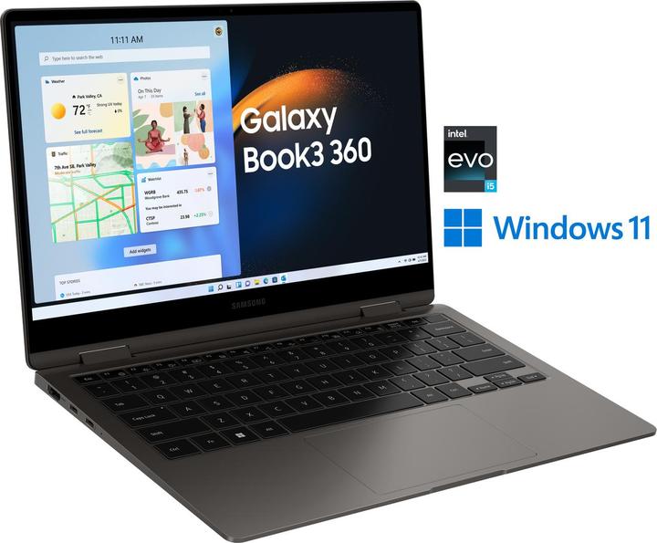 Image du produit Samsung Galaxy Book3 360 (13.30", Intel Core i5-1340P, 8 Go, 256 Go, DE)