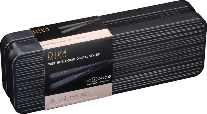 Produktbild Diva Professional Styling Diva - Pro Styling Wide Digital Styler Black (Glätteisen)