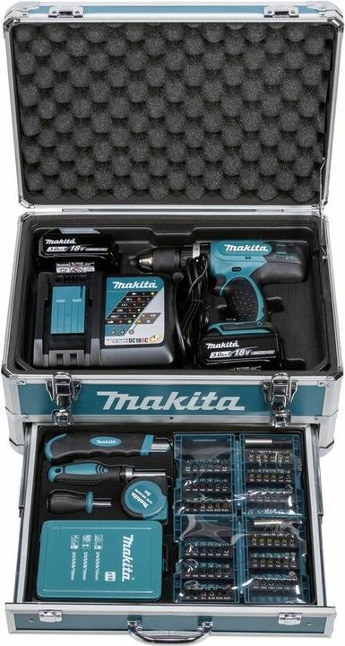 Produktbild Makita DHP453RFX2 Set (Akkubetrieb)