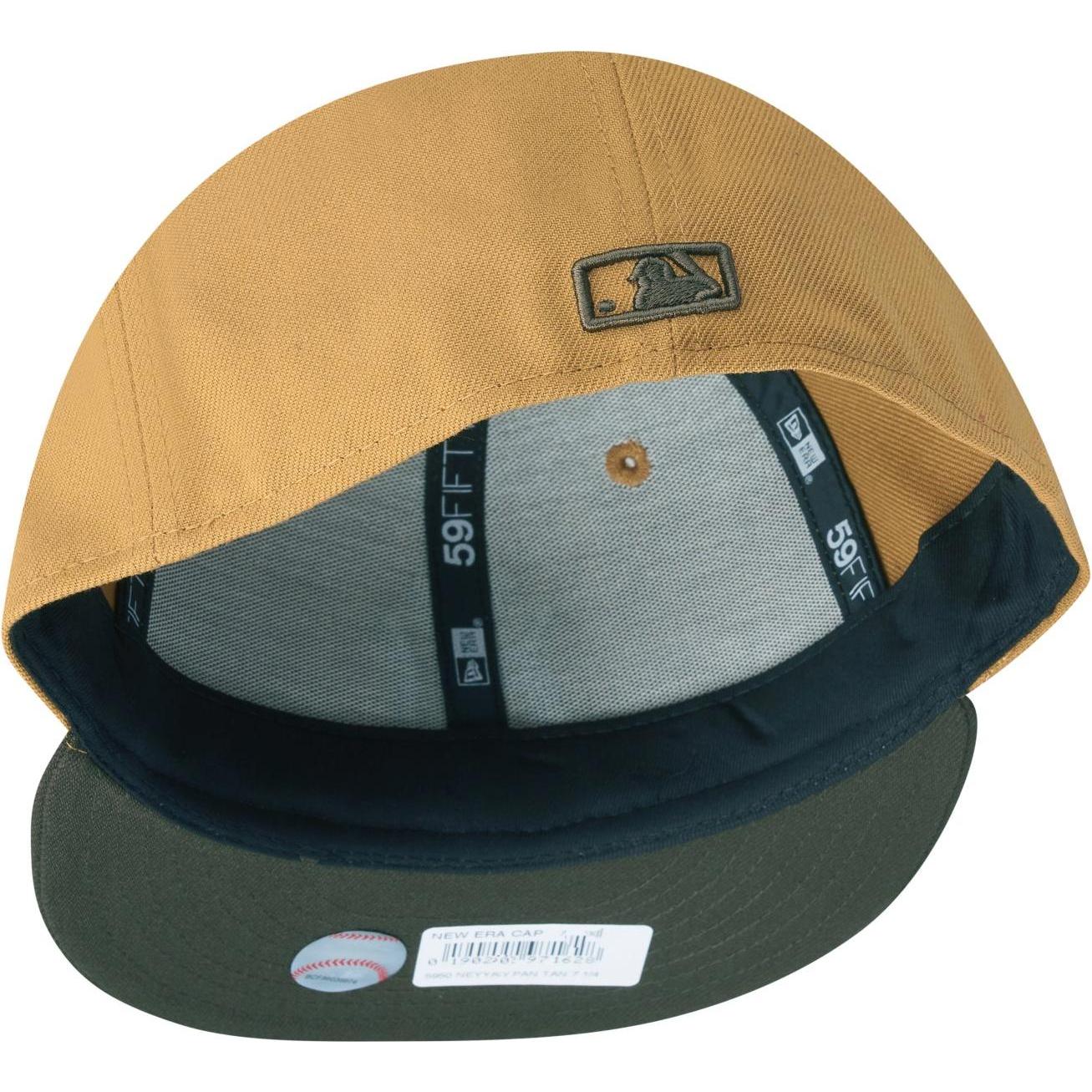 Thumbnail - New Era, Herren, Cap, 59Fifty New York Yankees Panama, Braun, (7 7/8)