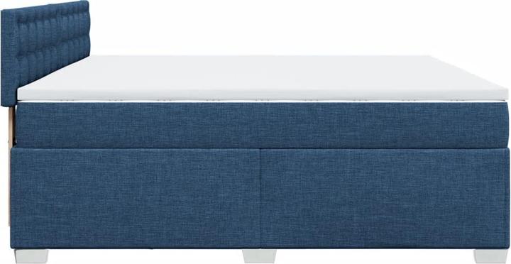 Produktbild vidaXL Bo x springbett mit Matratze 200 x 200 cm Stoff (200 x 200 cm)
