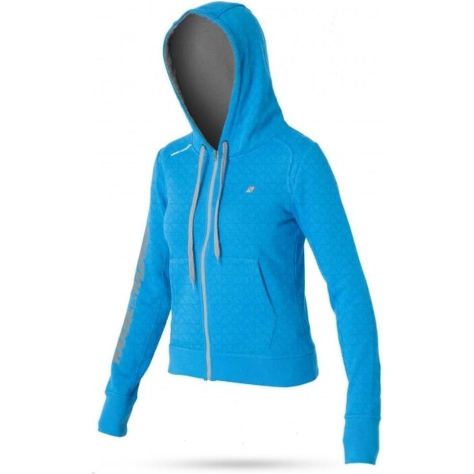 Magic Marine, Damen, Pullover, Relax Damen Sweatshirtjacke mit Kapuze, Blau, (XXS)