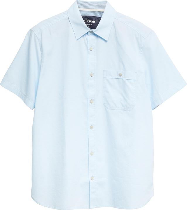 Immagine prodotto s.Oliver Regular Fit: Fein strukturiertes Kurzarmhemd (M)