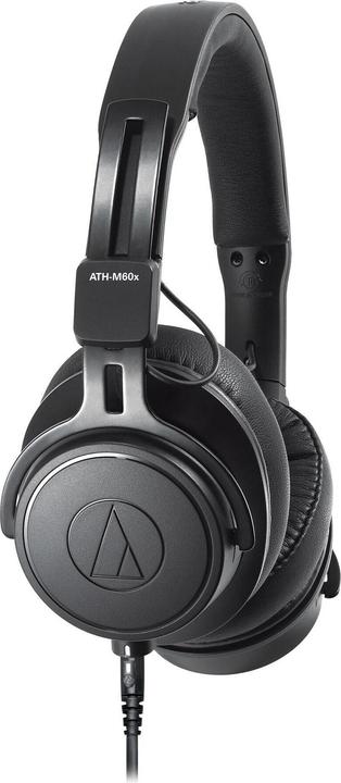 Actual product image Audio-Technica ATH-M60x Headphones, black (No noise cancellation, Cable)