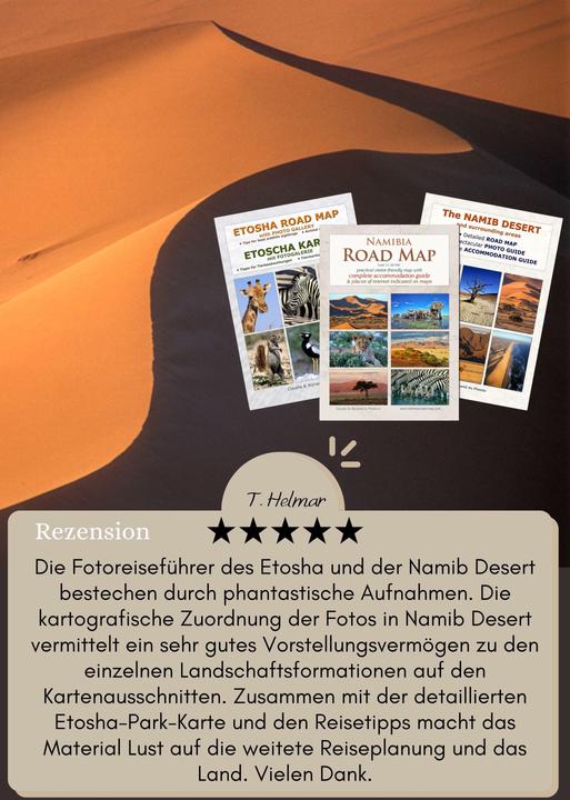 Actual product image Das komplette Kartenset NAMIBIA Plus (4-teilig)